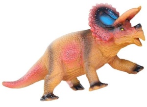 WINYLOWY TRICERATOPS 23CM, MERKPOL