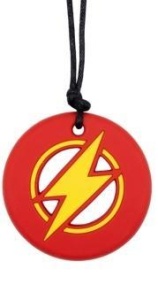 GRYZAK ANTYSTRESOWY NASZYJNIK - BŁYSKAWICA