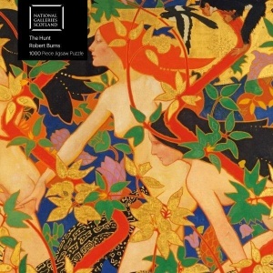 PUZZLE 1000 POLOWANIE ROBERT BURNS, FLAME TREE