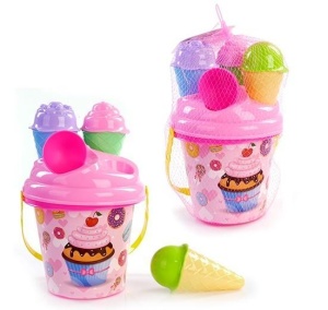 ZESTAW DO PIASKU 9 ELEMENTÓW, ARTYK