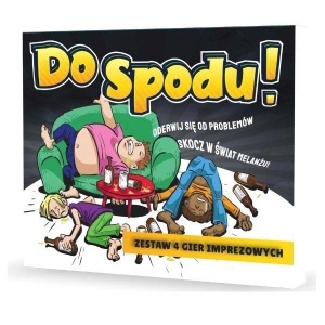 DO SPODU - ZESTAW 4 GRA ALKOHOLOWA, GRAMMI