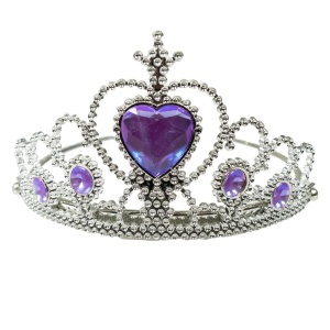 TIARA Z KRYSZTAŁKAMI FIOLETOWA, ARPEX