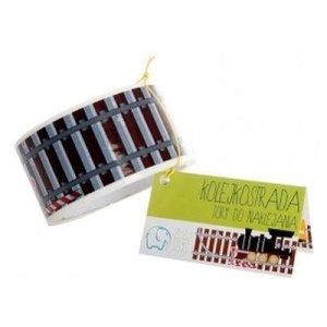 KOLEJKOSTRADA TORY DO NAKLEJANIA, ZUZU TOYS