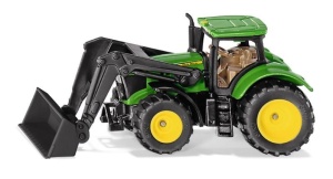 SIKU 13 - TRAKTOR JOHN DEERE Z ŁADOWARKĄ S1395