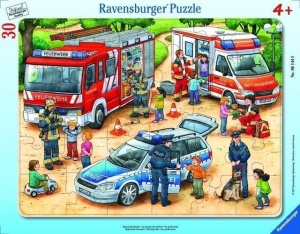 PUZZLE W RAMCE 30 ZAWODY, RAVENSBURGER