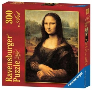PUZZLE 300 ART LEONARDO. MONA LISA, RAVENSBURGER