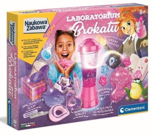 Naukowa zabawa. Laboratorium Brokatu, Clementoni