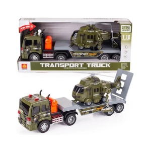 TIR Z HELIKOPTEREM WOJSKOWYM ŚWIATŁO I DŹWIĘK 1:12