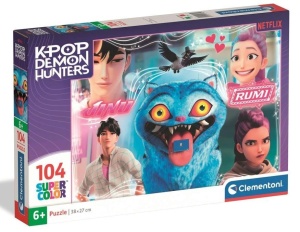 PUZZLE 104 K-POP DEMON HUNTERS, CLEMENTONI