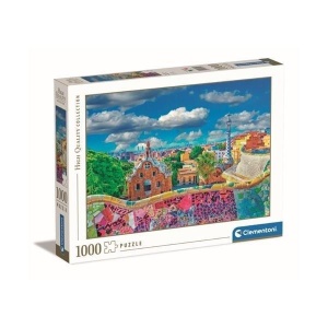 PUZZLE 1000 HQC PARK GUELL BARCELONA, CLEMENTONI