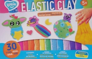 ZESTAW LEKKIEJ CIASTOLINY 30SZT, OKTO