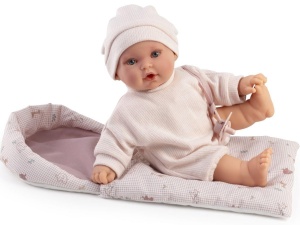 LALKA HISZPAŃSKA KIKA PŁACZĄCA ZE ŚPIWORKIEM 27CM