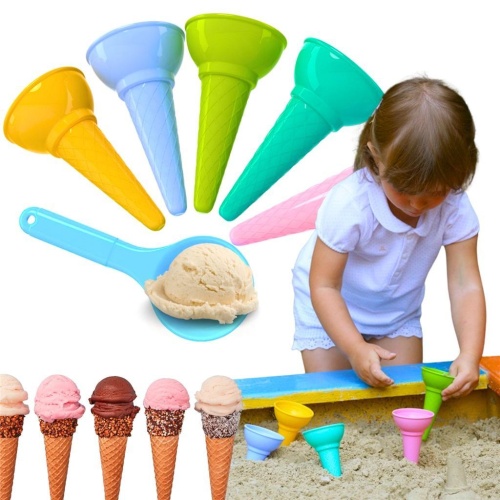 Zestaw do piasku. Lodowe rożki, Technok