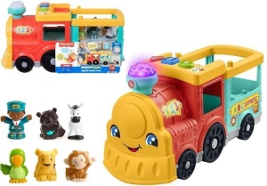 FISHER PRICE LP DUŻY ABC ANIMAL TRAIN WERSJA NL