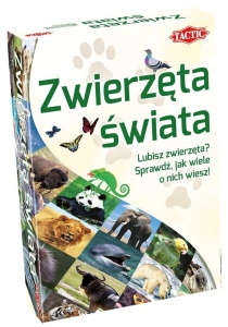 QUIZY ŚWIATA - ZWIERZĘTA ŚWIATA, TACTIC