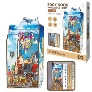 KSIĄŻKOWY ZAKĄTEK LATAJĄCY DOMEK, ASKATO