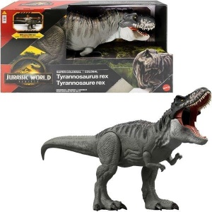 JURASSIC WORLD KOLOSALNY TYRANOZAUR, MATTEL