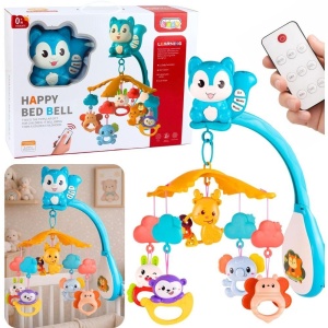 KARUZELA PROJEKTOR DO ŁÓŻECZKA Z WIEWIÓRKĄ