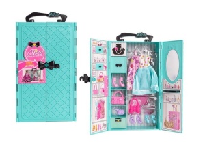 GARDEROBA Z WYPOSAŻENIEM NIEBIESKA, ASKATO