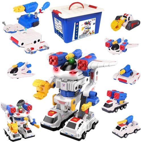 Pojazdy łączone magnetycznie robot 50el, Trifox