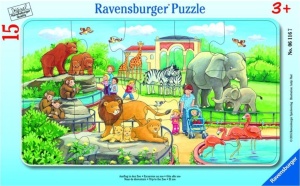 PUZZLE 15 WYCIECZKA DO ZOO, RAVENSBURGER