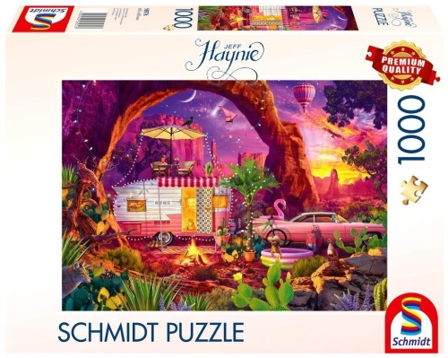 Puzzle PQ 1000 Jeff Haynie Przystanek na pustyni