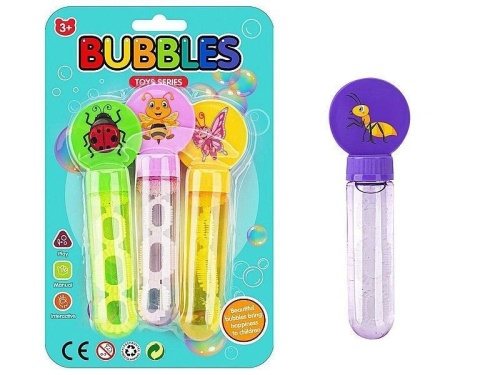 Pałeczki do baniek mydlanych owady 14cm 3szt, ADAR