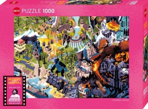 PUZZLE 1000 FILMY PETERA JACKSONA, HEYE