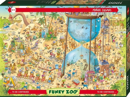 Puzzle 1000 Funky ZOO XI- Pustynne ZOO, Degano