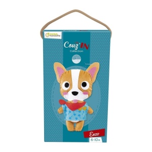 MASKOTKA DO SZYCIA BULDOG ENZO, CLAIREFONTAINE