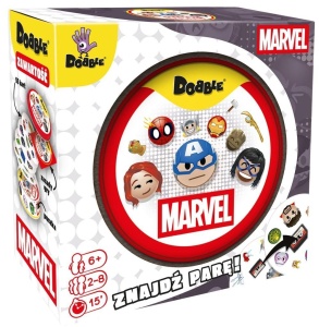 DOBBLE MARVEL EMOJI REBEL, REBEL