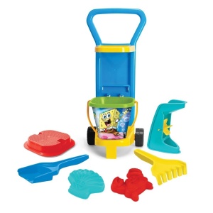 WÓZEK Z KOMPLETEM LETNIM SPONGEBOB, WADER