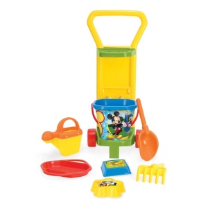 WÓZEK Z KOMPLETEM LETNIM MICKEY MOUSE, WADER