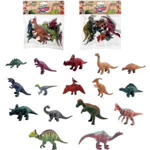 ZESTAW DINOZAURÓW 8SZT, TRIFOX
