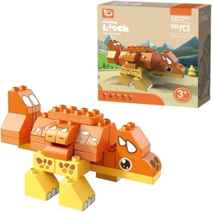 KLOCKI DINOZAUR ANKYLOZAUR 30EL, TRIFOX