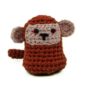 ZESTAW DO SZYDEŁKOWANIA MAŁPKA MONKEYKO SELFIKO