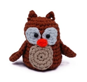 ZESTAW DO SZYDEŁKOWANIA SOWA OWLKO SELFIKO