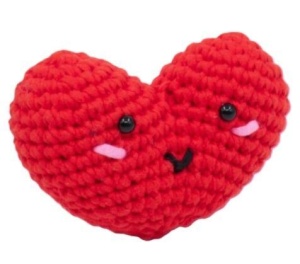 ZESTAW DO SZYDEŁKOWANIA SERCE LOVEKO SELFIKO