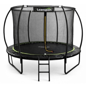 TRAMPOLINA OGRODOWA Z SIATKĄ WEWNĘTRZNĄ, LEANTOYS