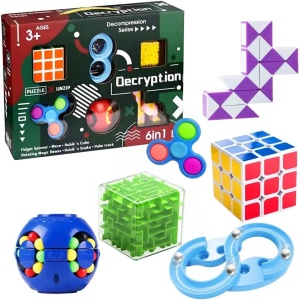 KOSTKI DO UKŁADANIA ŁAMIGŁÓWKI, TRIFOX