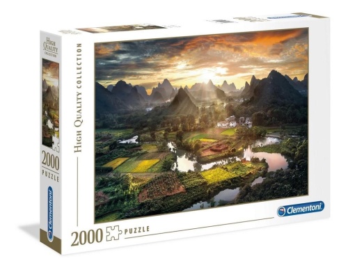 Puzzle 2000 HQ View Of China, Clementoni