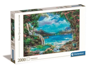 PUZZLE 2000 HQ PARADISE ON EARTH, CLEMENTONI