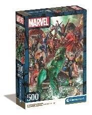 PUZZLE 500 COMPACT THE AVENGERS, CLEMENTONI