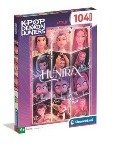 PUZZLE 104 K-POP DEMON HUNTERS, CLEMENTONI