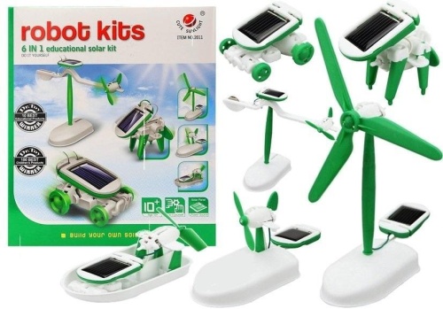 Robot solarny 6w1, Leantoys