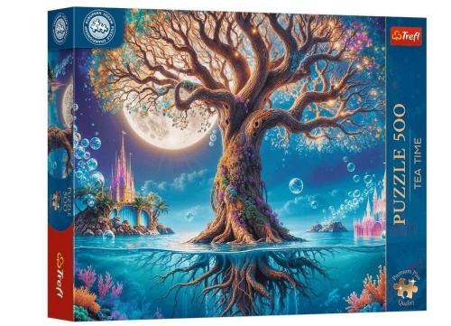 Puzzle 500 Tea Time: Magiczne drzewo TREFL, Trefl