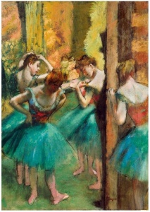 PUZZLE 1000 TANCERKI,EDGAR DEGAS, 1890