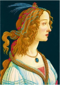 PUZZLE 1000 IDEALNY PORTRET KOBIETY, SANDRO BOTTIC