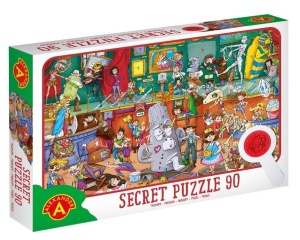 PUZZLE 90 OBSERWACYJNE Z LUPĄ - MUZEUM ALEX
