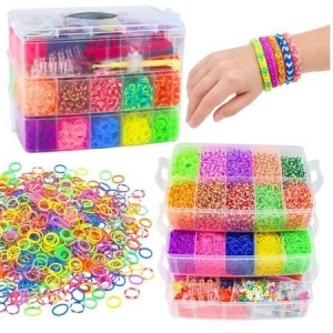 GUMKI DO ROBIENIA BRANSOLETEK DIY KUFEREK 15000EL